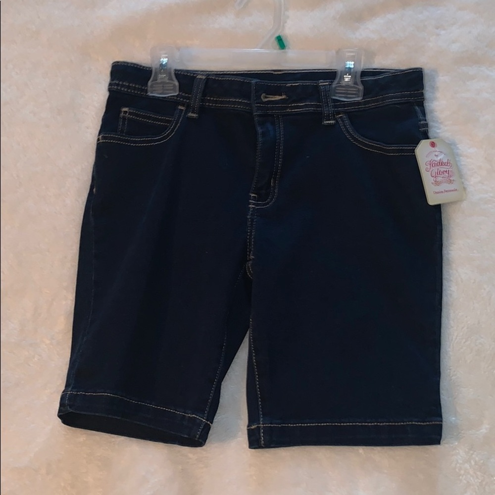 KIDS Denim Bermuda shorts